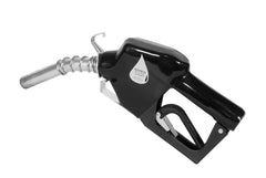 Fill-Rite BDH0707 automatic nozzle, front view with spill-prevention features