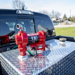 Fill-Rite FR1204H 12V design suits mobile fueling on trailers.