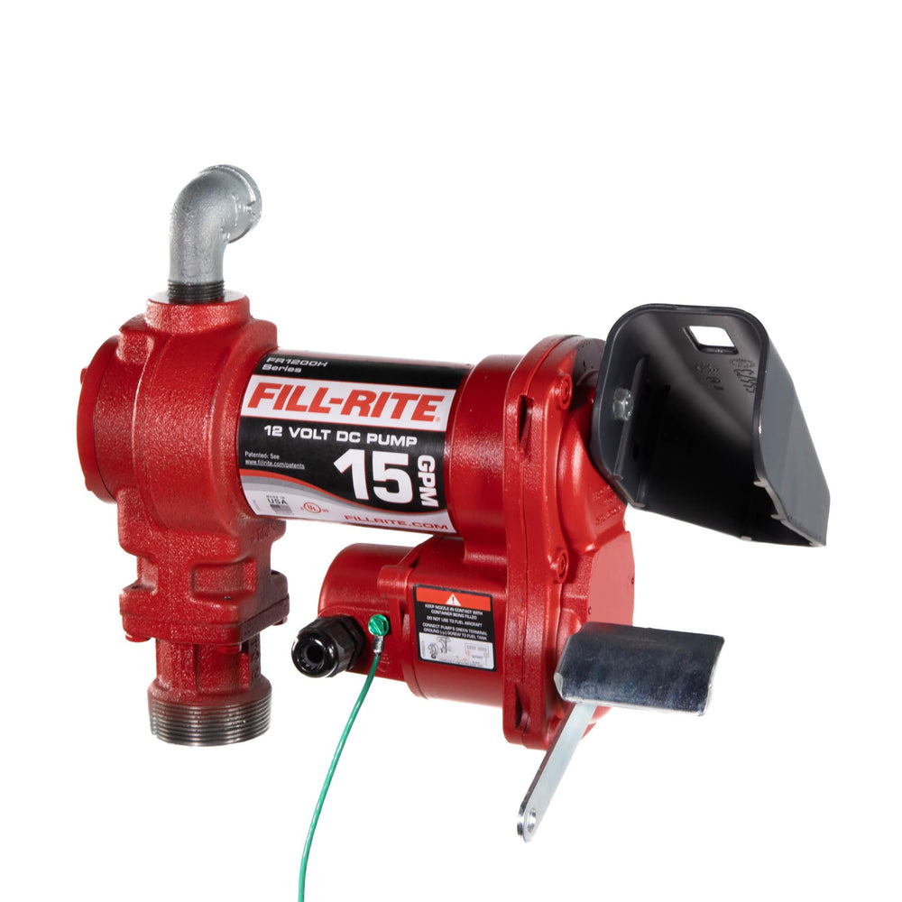 Fill-Rite FR1204H rotary vanes enable steady flow despite wear.