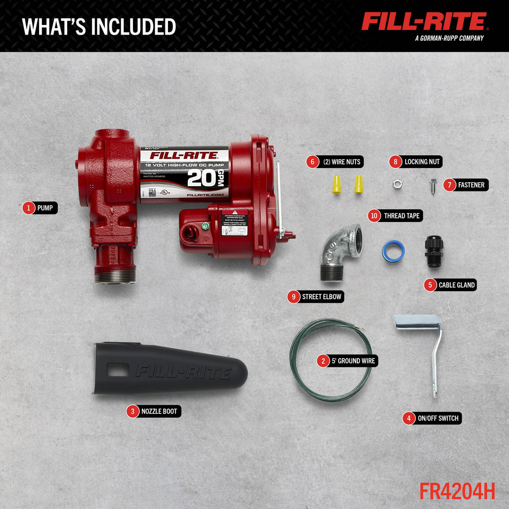 Fill-Rite FR4204H junction box rotation enables easy wiring in tight spaces