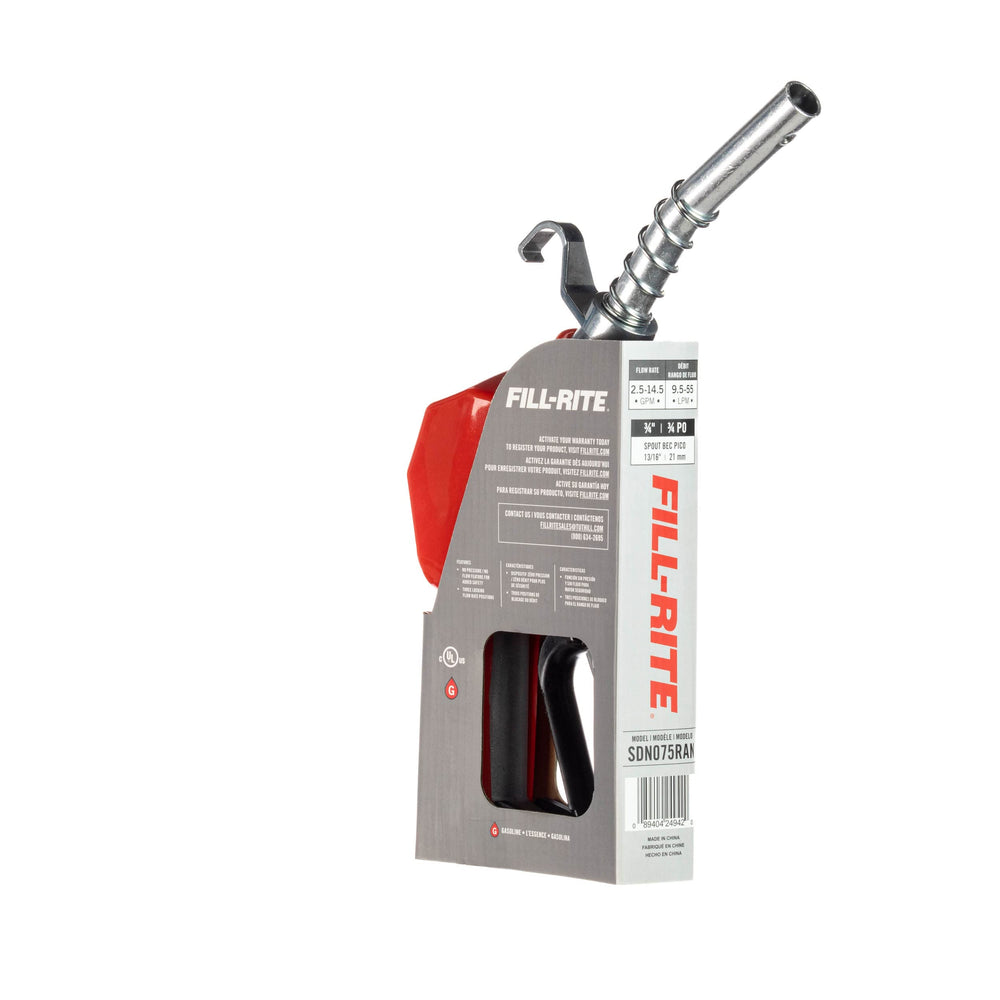 Fill-Rite SDN075RAN automatic shut-off enhances fueling safety