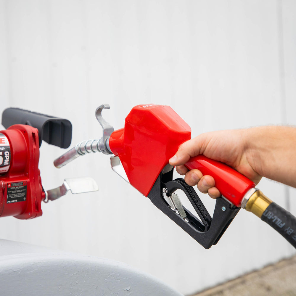 Fill-Rite SDN075RAN compatible with gasoline, diesel, and biodiesel fuels