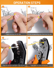 Filluck precision tweezers for easy pin handling and placement.