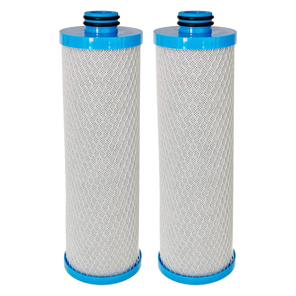 FILSADAE RV water filter KW1 set of 2 cartridges reduce sediment and odors for cleaner water.