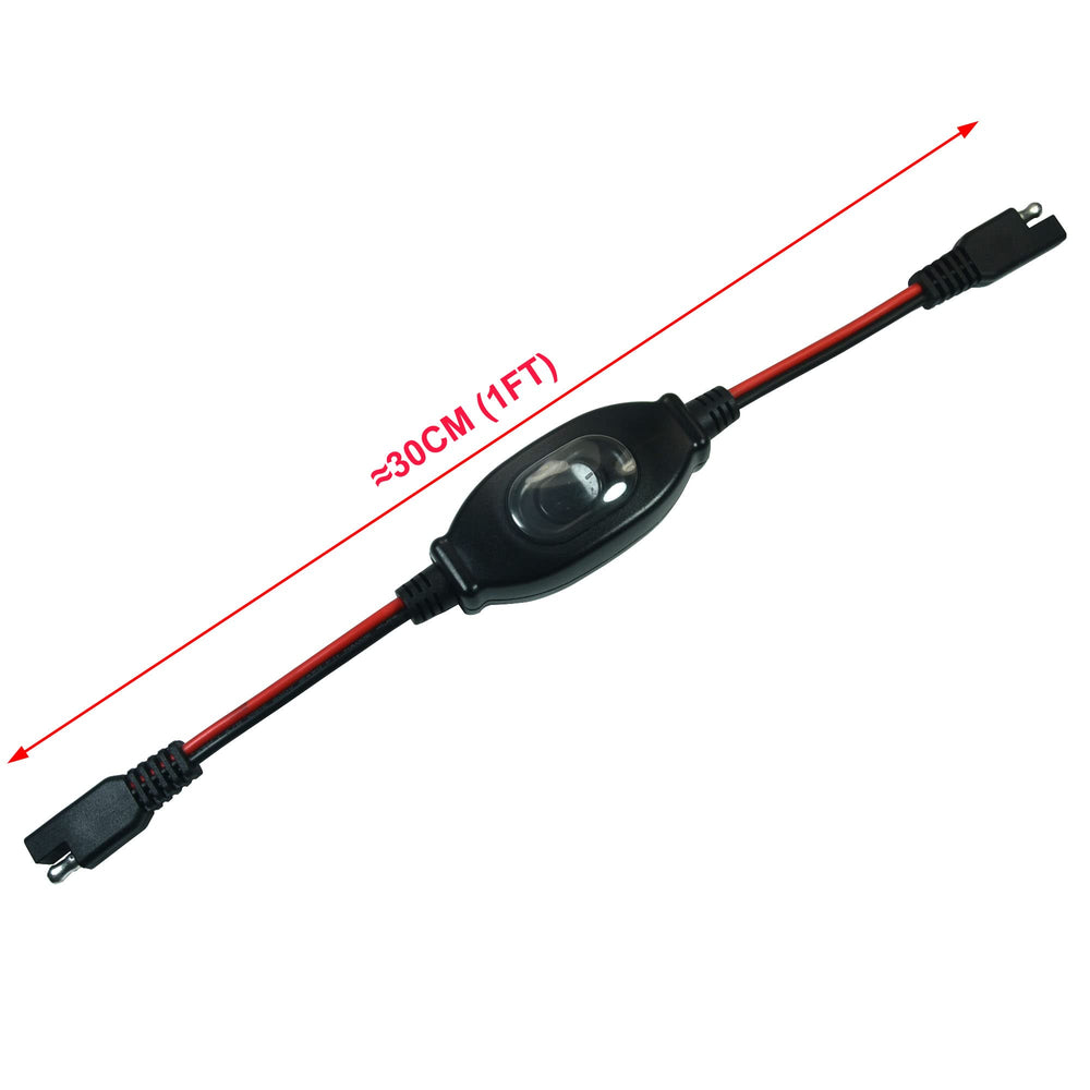 FILSHU 2-pin power plug with durable copper core for reliable connections.
