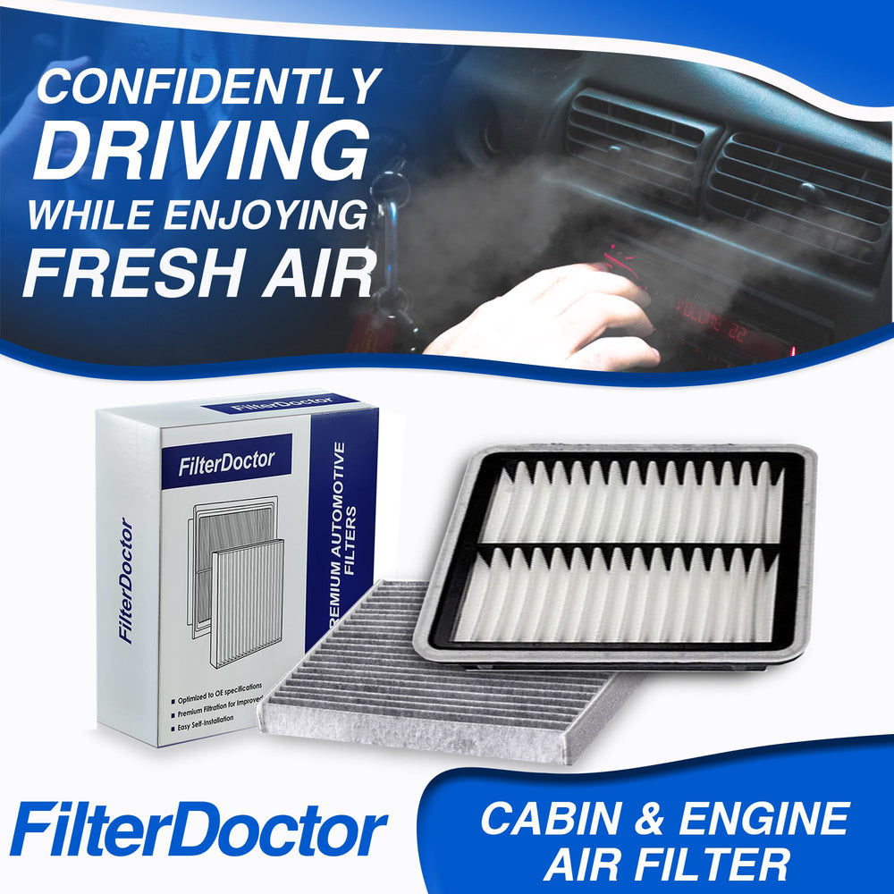 FilterDoctor three-layer filtration emphasizes durability and efficiency in dusty conditions.