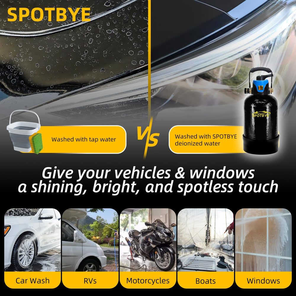 Solar panel cleaning with Filterelated DI water