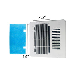 FilterTime FT-714 RV air filter packaging shows easy replacement.