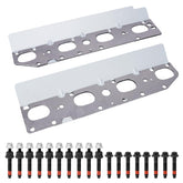 Filterup 5.7 exhaust manifold gasket kit left side with complete hardware