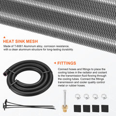FilterUp 8Pass cooler with hose mounting enables flexible vehicle installation