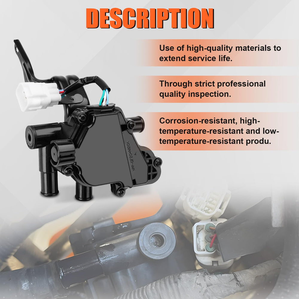 Corrosion-resistant materials in FILTERUP valve extend longevity in Prius cooling system.