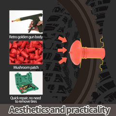 Finafedom green tire repair kit packaging ready for storage