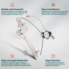 FINDAUTO MDX rear right regulator with motor enables quick window movement.