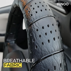 FINOO lace-up installation demonstrates easy DIY fit for quick upgrades.