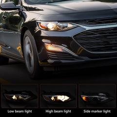 FIONE Malibu projector headlight RT provides a crisp nighttime beam.