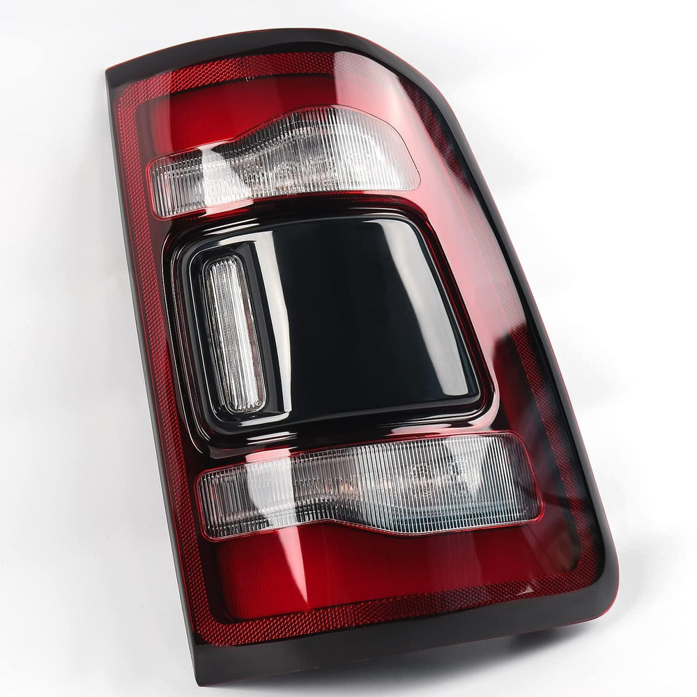 FIONE tail light meets DOT/SAE standards for Ram 1500 safety.