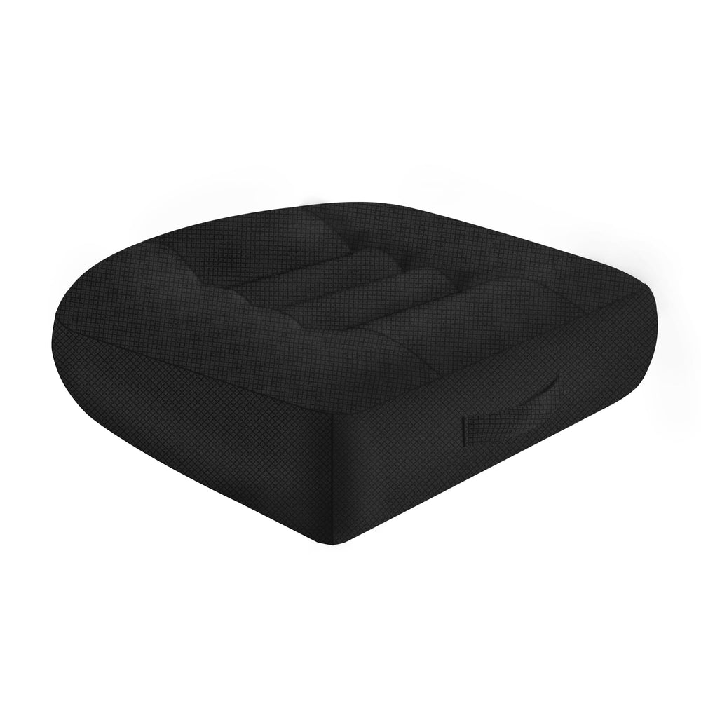 Fioqe car booster seat cushion front view shows elevated driving comfort and better visibility