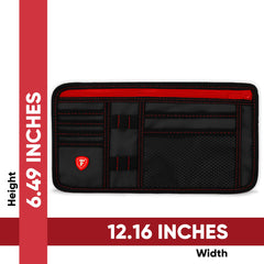 Firestone slim low-profile design attaches without obstructing driver view.