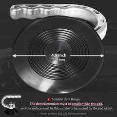 FIRSTINFO A1504C paintless dent removal tool used on a flat surface
