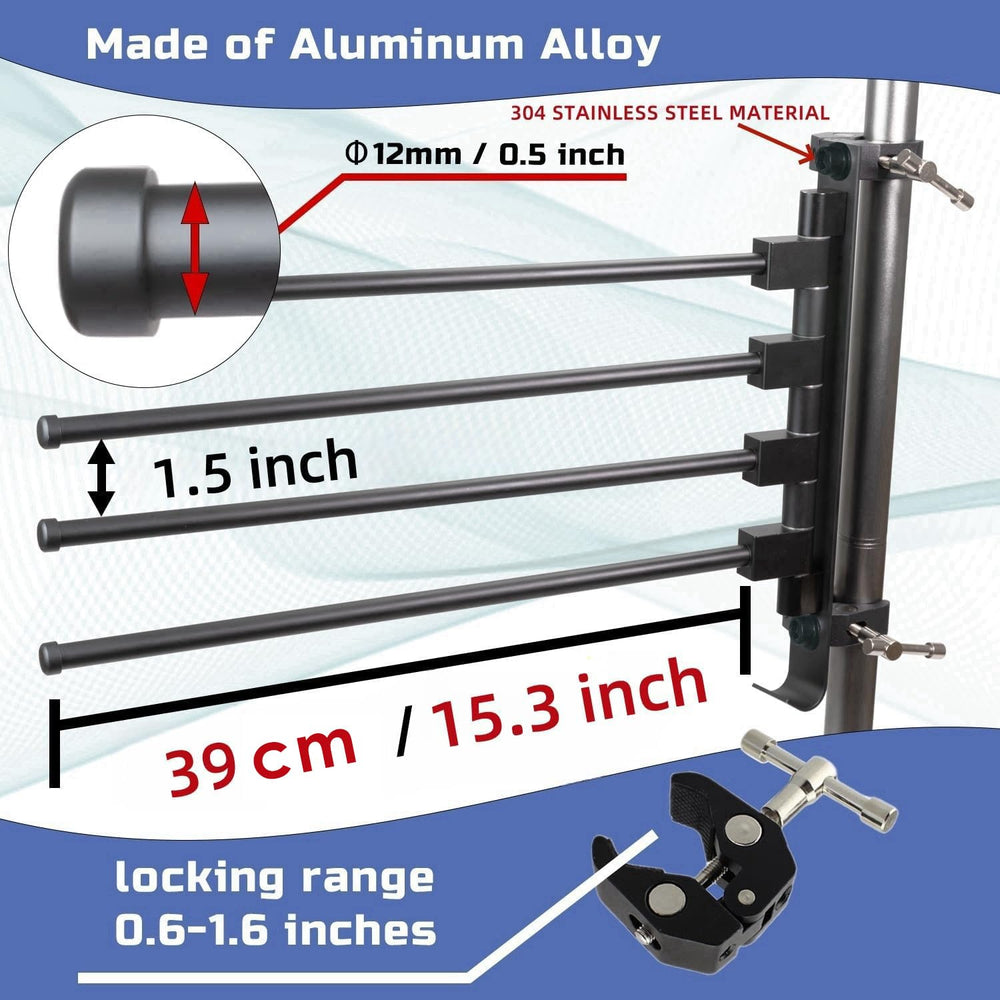 Fistihon materials aluminum and 304 stainless for rust resistance
