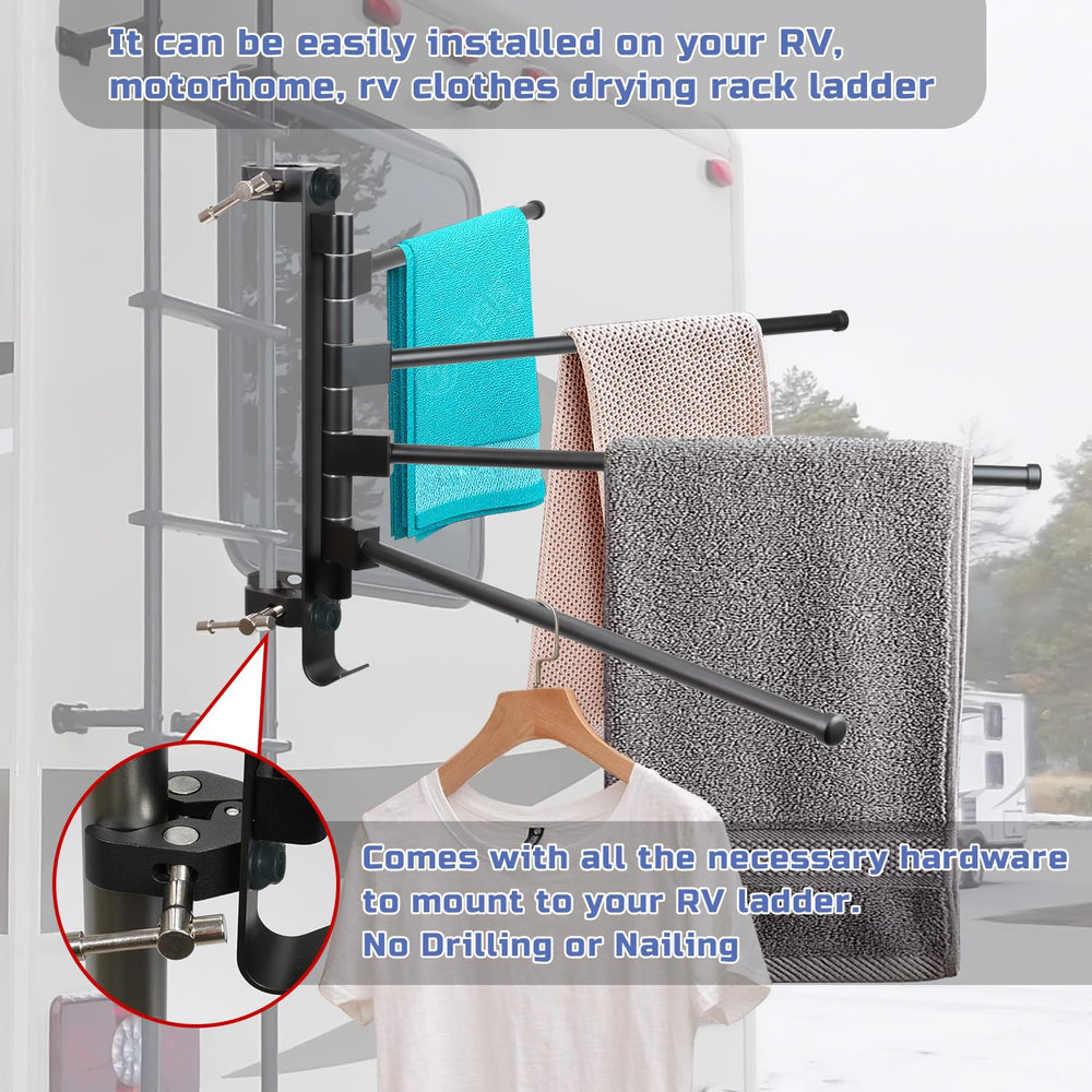 Fistihon RV rack offers easy installation in seconds