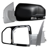 Fit System K SOURCE Snap and Zap 81850 right mirror extension enhances towing visibility for Ford F-150.