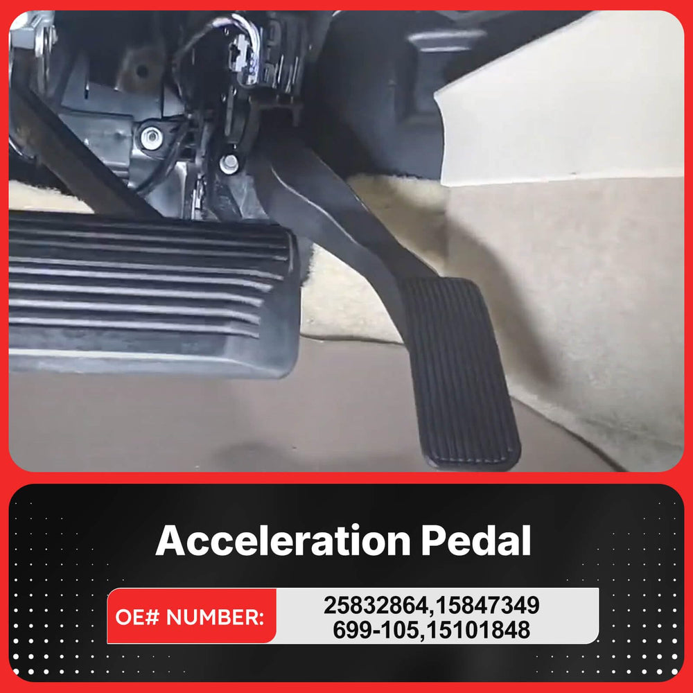 Fit4drive GMC Sierra pedal replacement with sensor for reliable throttle control