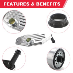 Fitede 4WD sump filter provides clean transmission fluid flow