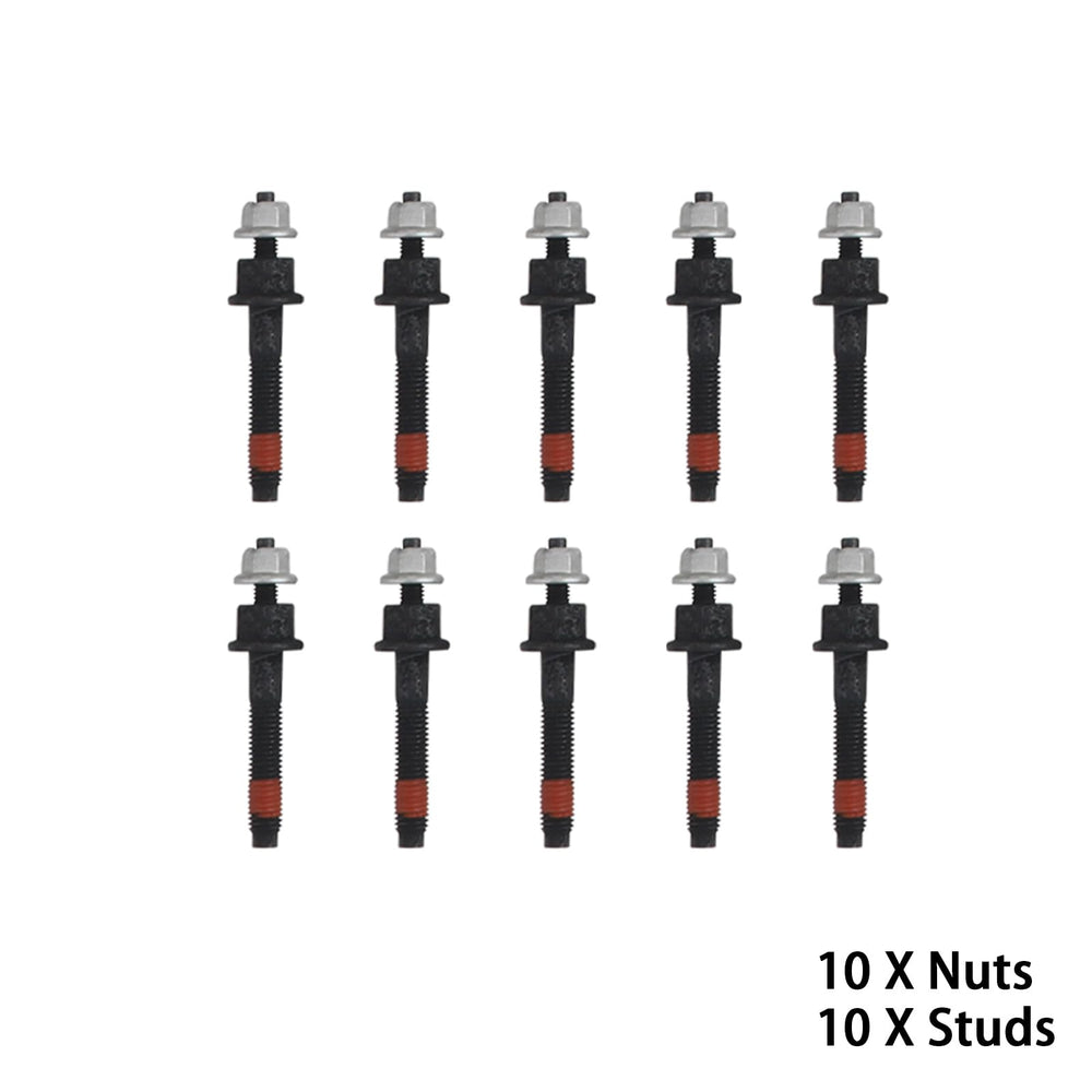 Fitede bolts and nuts package included for secure manifold installation.