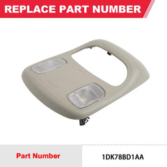 Fitede Dodge Ram 1500 interior LED light for map reading and cabin visibility