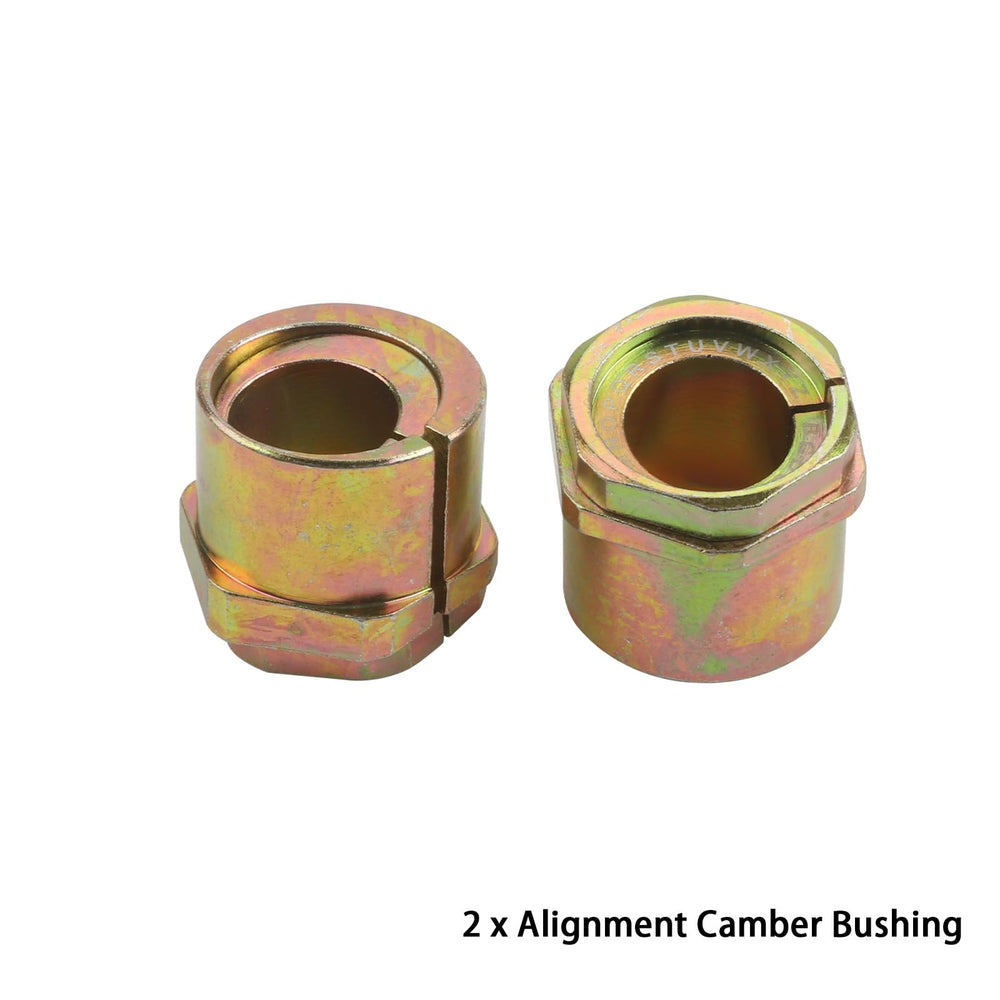 Fitede front camber bushing kit ships ready to install with confidence.