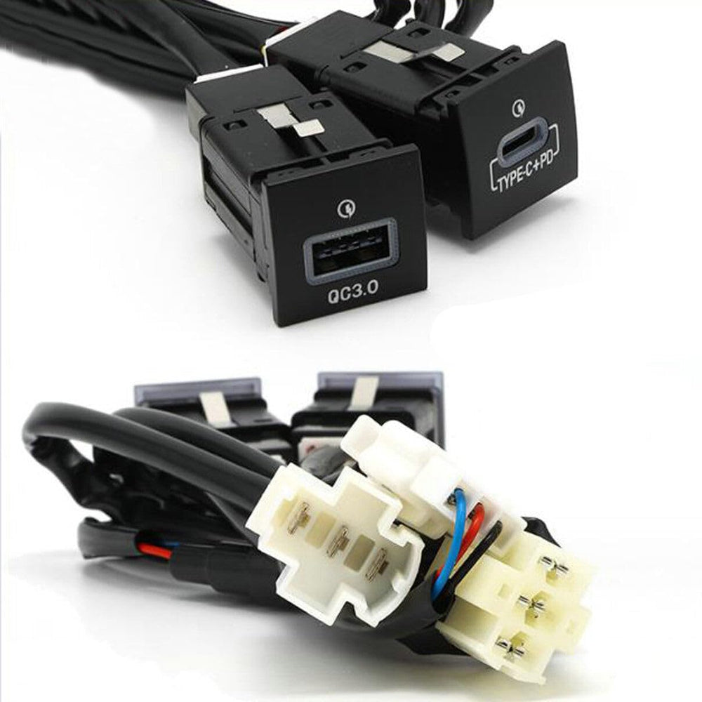fitfoyo compact durable car charger fits neatly in the dashboard