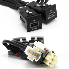 fitfoyo compact durable car charger fits neatly in the dashboard