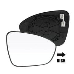 fitfoyo durable plastic and glass mirror for Nissan Sentra resists wear while keeping a sleek look