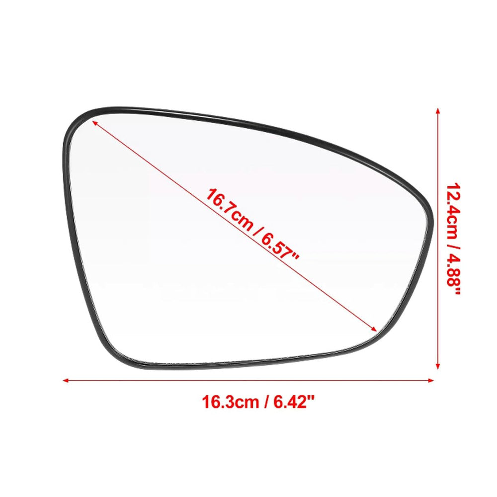 fitfoyo easy-install heated mirror glass compatible with Nissan Sentra 2020-2024