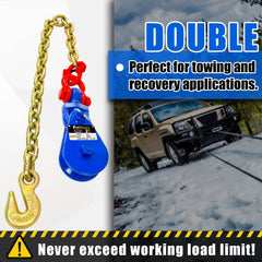 FITHOIST tow and recovery setup on a truck illustrates practical use.