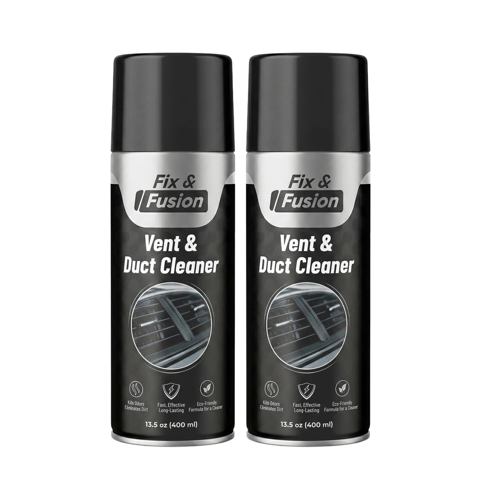 FIX & FUSION AC vent cleaner bottle foaming spray for thorough cleaning