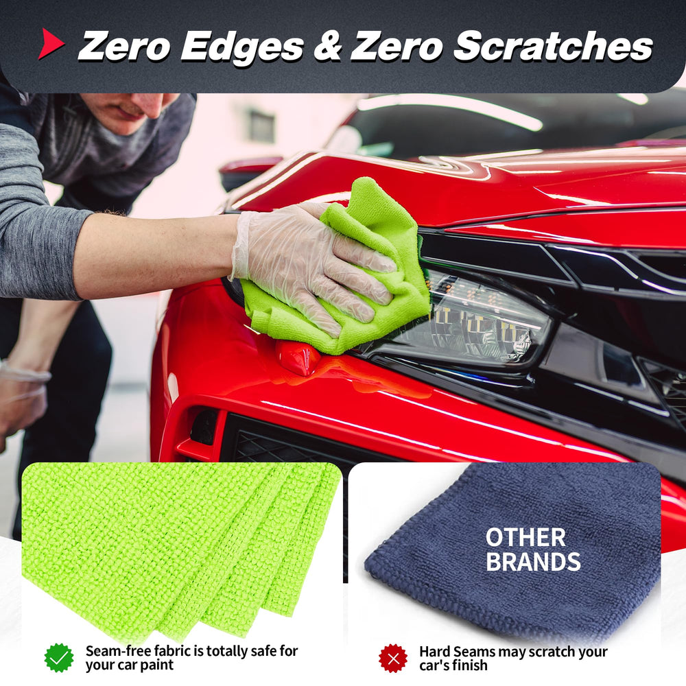 FIXSMITH color-coded towels help organize tasks and prevent cross-contamination