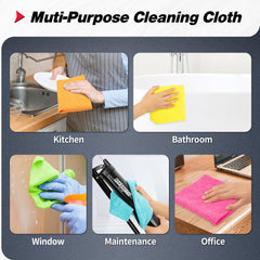 FIXSMITH compact 12x12 towels fit in glove compartments for on-the-go cleaning