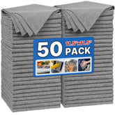 FIXSMITH shop towels in grey microfiber for detailing and streak-free results