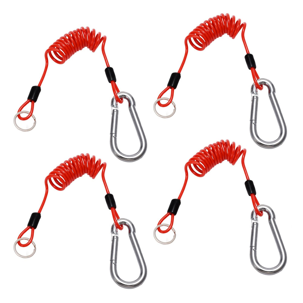 FizLig breakaway cable with coiled design for smooth towing setup