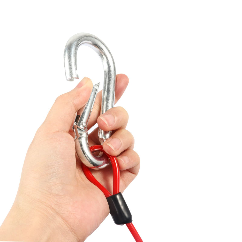 FizLig stainless-steel-weave-core emphasizes long-lasting towing strength.