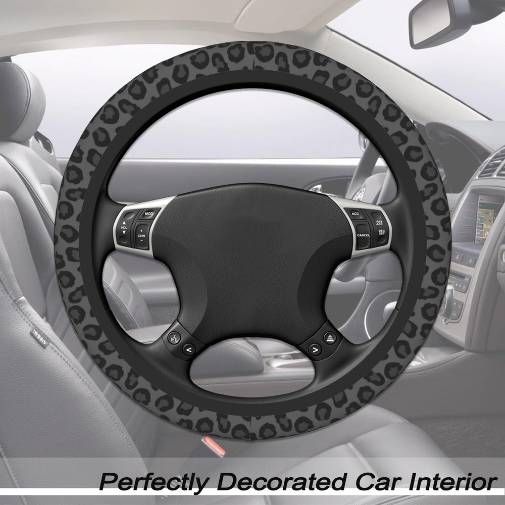 FJyuanqi universal 15-inch steering cover for cars, SUVs, and trucks
