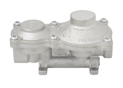 Durable two-stage Flame King propane regulator supports consistent flow