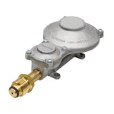 Flame King 300k regulator front view for reliable RV gas flow.