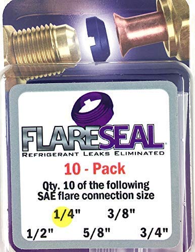 FlareSeal clip-on male flare demonstrates quick, leak-free seal during installation.
