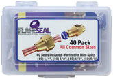 FlareSeal easy clip-on flare 1/4 seal supports reliable installation.