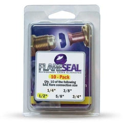 FlareSeal locking container variety pack keeps seals organized in the toolbox.
