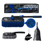 Flash Dog car duster with extendable handle reaches tall surfaces easily