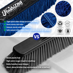 Flash Dog Wax-Infused Cotton Threads trap dust without water for fast, dry cleaning.